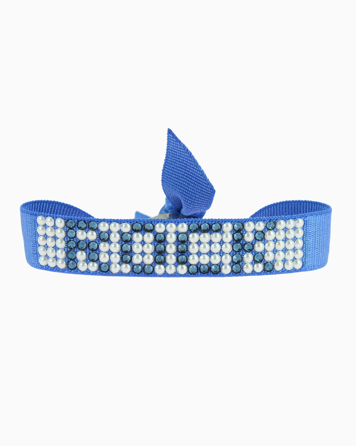 Bracelet Full Cabochon ROCK - Bleu Lavande - Montana/Palladium