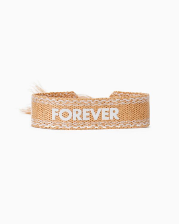 bracelet-tisse-velours-forever - -