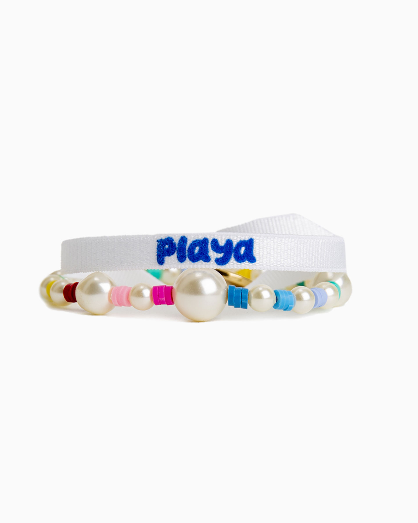 Ensemble Bracelets+Pochette Playa - Multicolore - Palladium