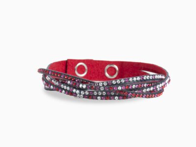 Bracelet YOURS Full Motif - Jean Up - Rouge