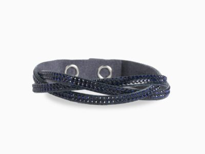 Bracelet YOURS Full 2 Rangs - Jean Up - Marine