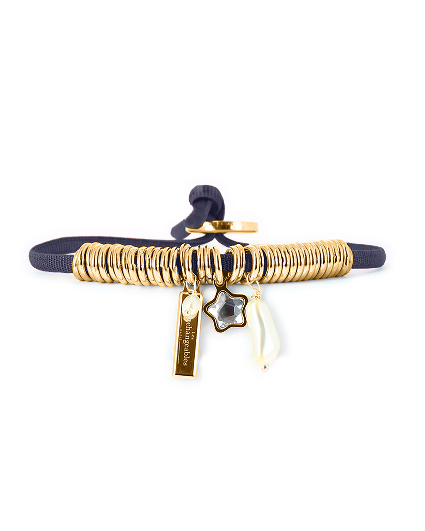 Bracelet Breloque - Marine - Or Jaune